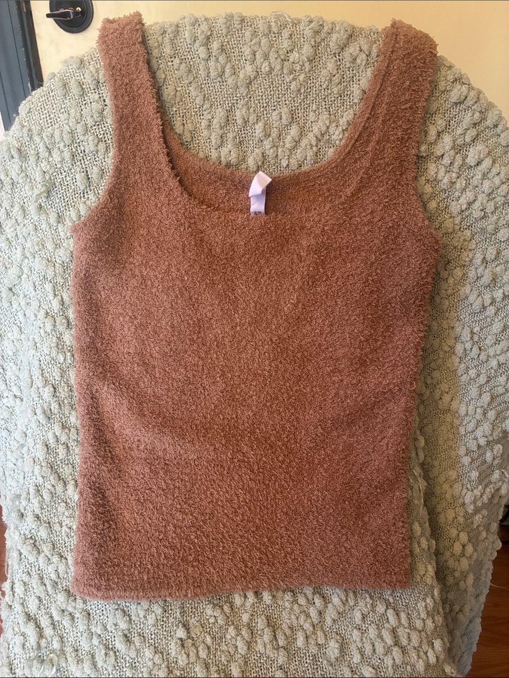 Fuzzy Steve Madden tank